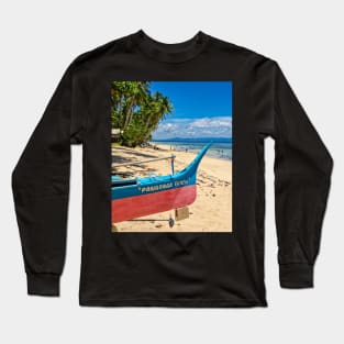 Panaraga Beach, Barobo, Surigao del Sur, Mindanao, Philippines Long Sleeve T-Shirt